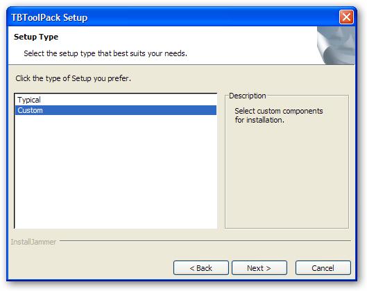 Toolpack Custom Pane Screen Release 2-3