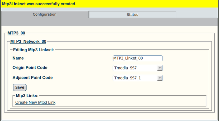 Web Portal v2.4 MTP3 Linkset Created.png