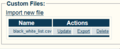 Import new file black white listing.png
