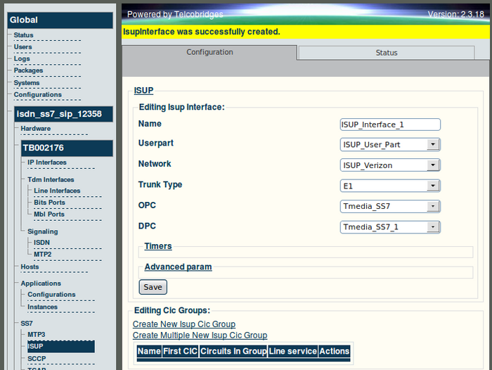 Web Portal v2.3 ISUP Interface Created.png