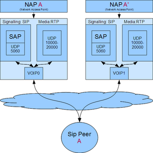 VoIP Redundancy Topology